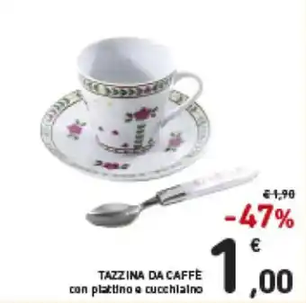 Spazio Conad Tazzini da Caffè offerta