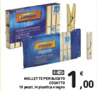 Mollette Per Bucato Cosatto 10 pezzi