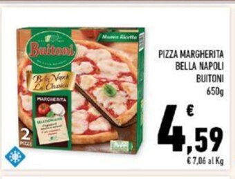 Conad Buitoni Pizza Margherita Bella Napoli 650 g offerta