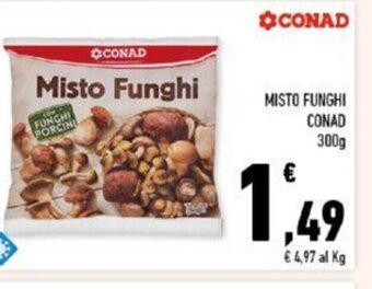 Conad Conad Misto Funghi 300 g offerta