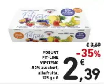 Spazio Conad Vipiteno Yogurt Fit-Line 125 g x 8 offerta