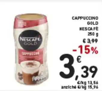 Spazio Conad Nescafè Gold Cappuccino 250 g offerta