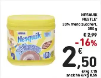 Spazio Conad Nestlé Nesquik 350 g offerta