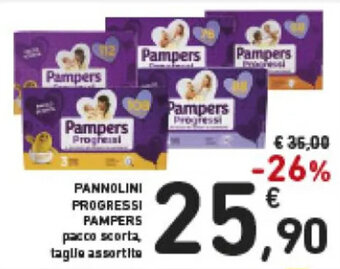 Spazio Conad Pampers Pannolini Progressi offerta