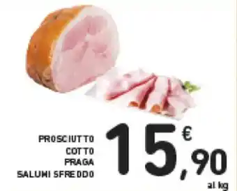 Spazio Conad Prosciutto Cotto Praga Salumi Sfreddo offerta