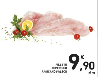 Spazio Conad Filetto di Persico Africano Fresco offerta