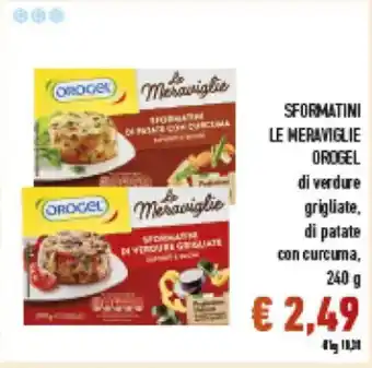 Spazio Conad Orogel Sformatini Le Meraviglie 240 g offerta