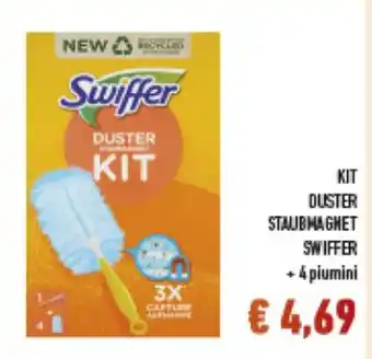 Spazio Conad Swiffer Kit Duster Staubmagnet + 4 piumini offerta