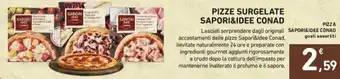 Spazio Conad Conad Sapori & Idee Pizza offerta
