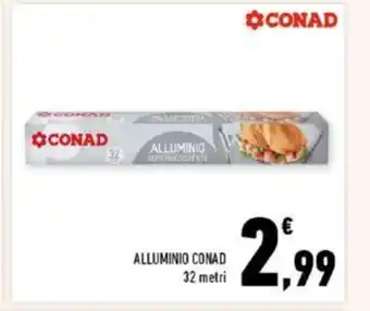 Conad Conad Alluminio 32 metri offerta