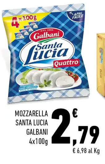 Galbani Santa Lucia Mozzarella 4x100g