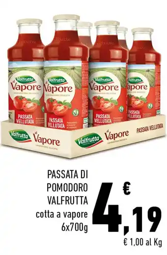 Conad Superstore Valfrutta Passata di Pomodoro 6x700g offerta