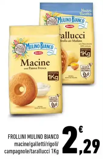 Conad Superstore Barilla Mulino Frollini 1Kg offerta