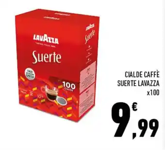 Conad Superstore Lavazza Suerte Cialde Caffè x100 offerta