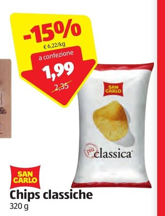 ALDI Chips classiche 320 g offerta