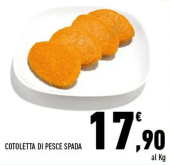 Conad Superstore Cotoletta di Pesce Spada offerta