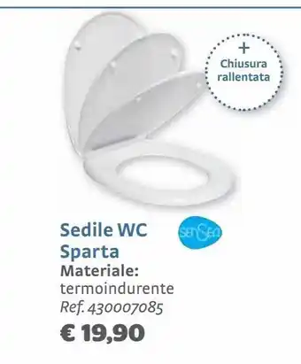 Bricocenter Sedile wc sparta offerta