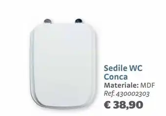 Bricocenter Sedile wc conca offerta