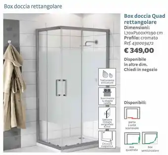 Bricocenter Box doccia offerta