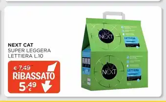 Arcaplanet Next cat - super leggera - lettiera 10 l offerta