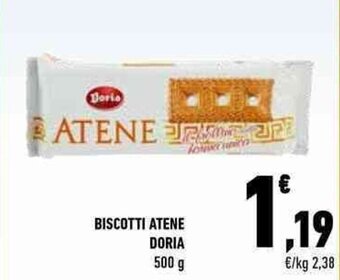 Conad Doria Biscotti Atene 500 g offerta