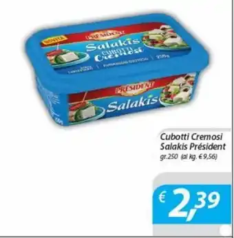 DiMeglio Président Cubotti Cremosi Salakis gr. 250 offerta