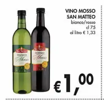 Supermercato Coal Vino mosso san matteo offerta