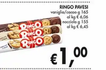 Supermercato Coal Ringo pavesi offerta