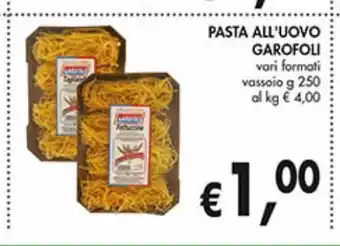 Supermercato Coal Pasta all'uovo garofoli offerta