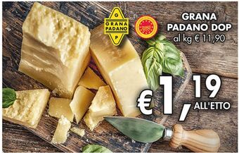 Supermercato Coal Grana padano dop offerta