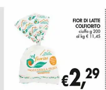 Supermercato Coal Fior di latte colfiorito offerta