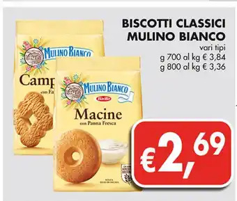 Supermercato Coal Biscotti classici mulino bianco offerta