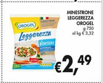 Coal City Minestrone leggerezza orogel offerta