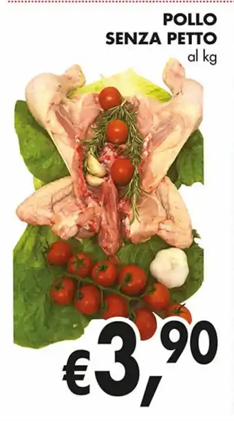 Pollo senza petto