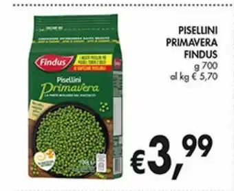 Coal City Pisellini primavera findus offerta