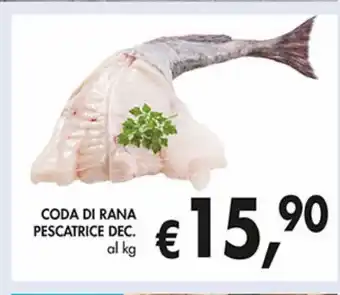 Supermercato Coal Coda di rana pescatrice dec. offerta