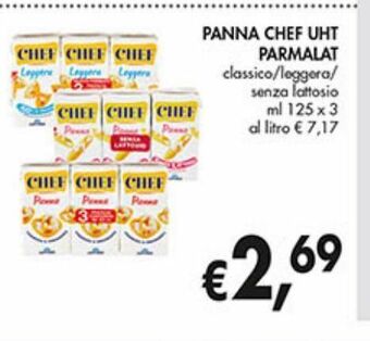 Supermercato Coal Panna chef uht parmalat offerta