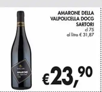 Supermercato Coal Amarone della valpolicella docg sartori offerta