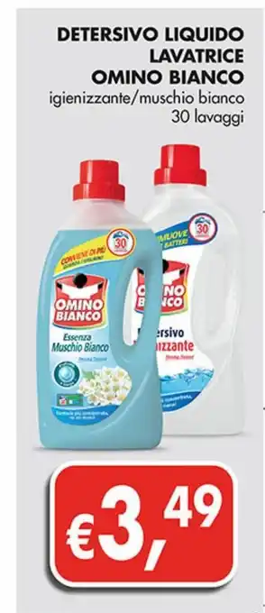 Supermercato Coal Detersivo lavatrice omino bianco offerta