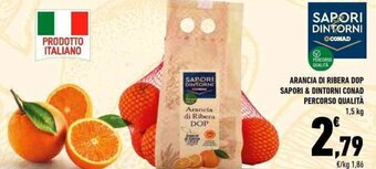Conad Conad Percorso Qualità Sapori & Dintorni Arancia di Ribera DOP 1,5 kg offerta