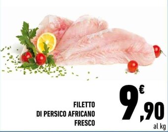 Conad Filetto di Persico Africano Fresco offerta