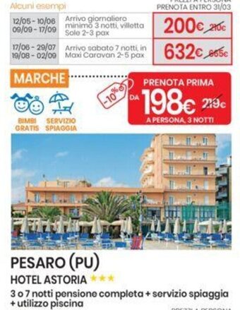 Eurospin Pesaro (PU) Hotel Astoria offerta