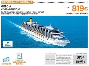 Eurospin Grecia Costa Deliziosa offerta