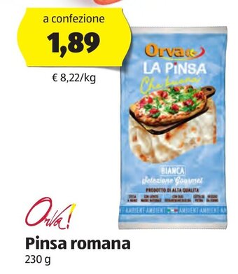 ALDI Pinsa romana 230 g offerta