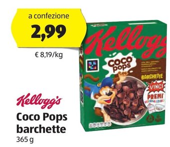 ALDI Kellogg's Coco Pops barchette 365 g offerta
