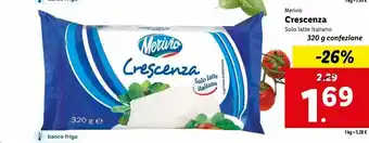 Lidl Crescenza merivio offerta