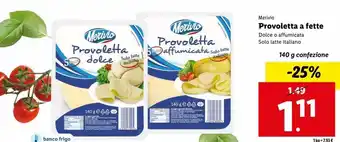 Lidl Provoletta a fette offerta