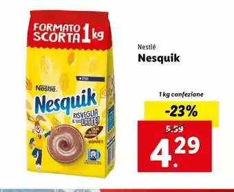 Lidl Nesquik offerta