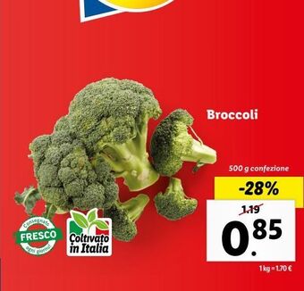 Lidl Broccoli offerta