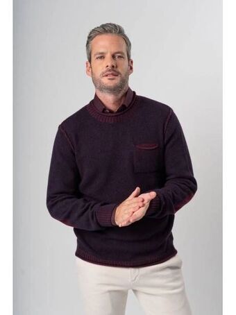 Invidia Maglia uomo girocollo toppe offerta